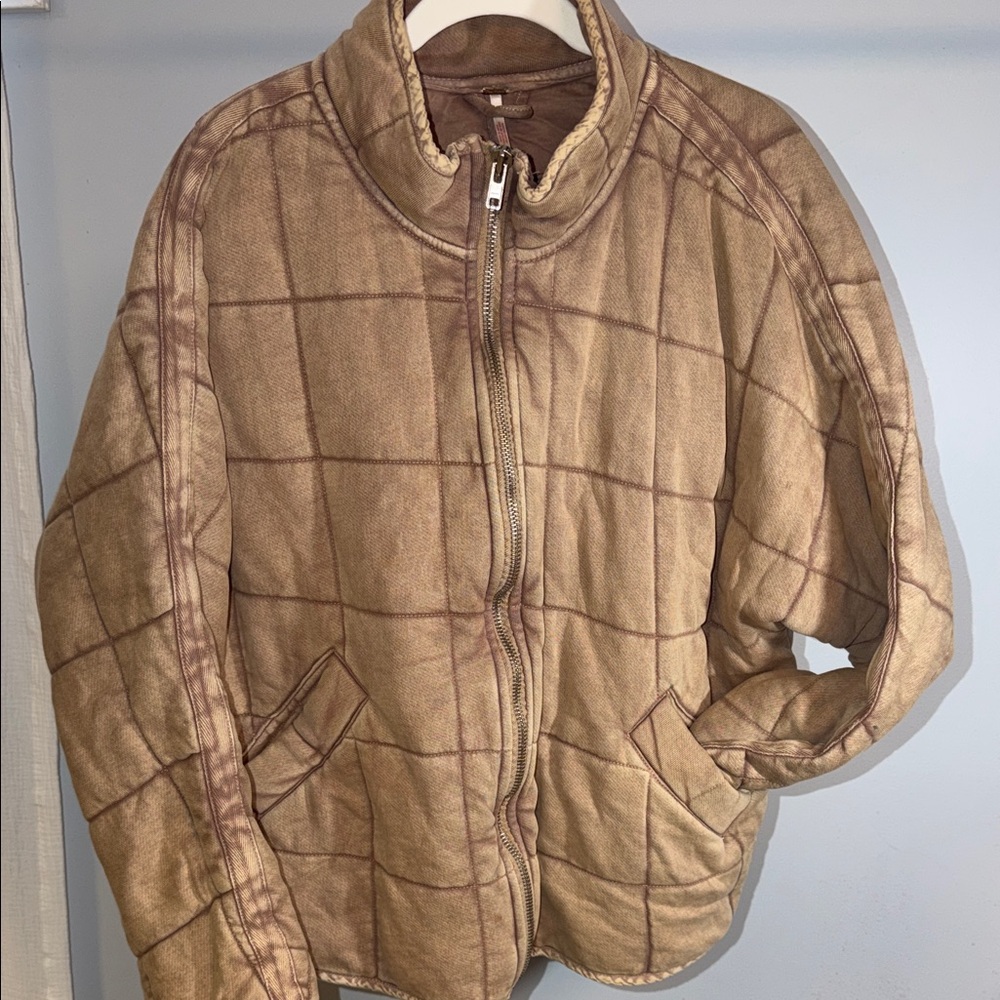 Free People Dolman Quilted Knit Jacket - Picture 2 of 4